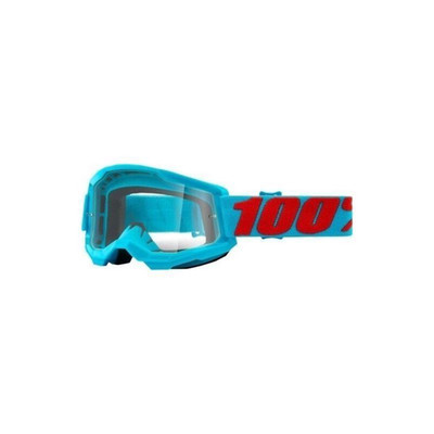100% Strata 2 Clear Lens Goggles Summit One Size Fits All 956863