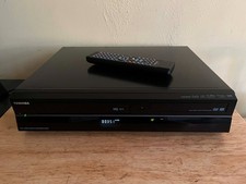 Toshiba DVR-20KB DVD Recorder & VHS Recorder Combo Freeview HDMI USB New Remote