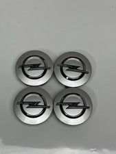 4x 54mm für OPEL Radkappen Nabendeckel Alufelgen Felgendeckel Silber