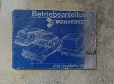 Betriebsanleitung Handbuch Wartburg 353 Limousine 1986 Wartburg Tourist  Trans