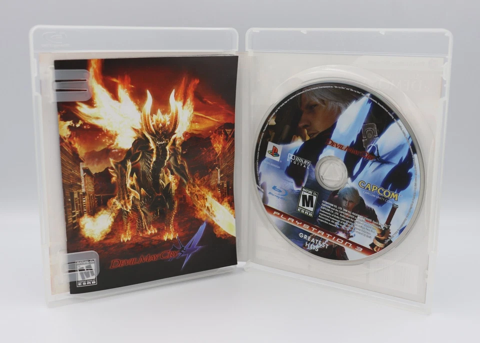 Devil May Cry 4 (Greatest Hits) Sony PlayStation 3 PS3 Game CIB Used - Image 3 of 3