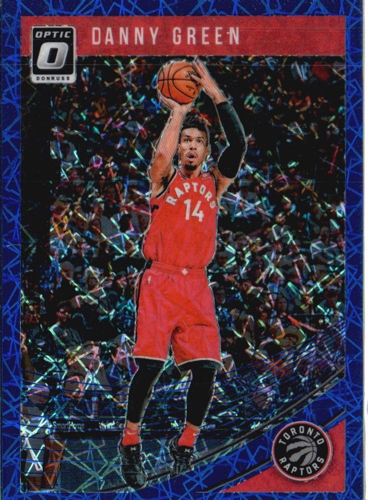 2018-19 Donruss Optic #111 Danny Green Blue Velocity