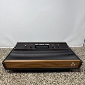 Atari 2609 Console Bundle Lot Tested With Joystick All Cables Original Vintage