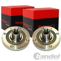 2X Metzger Radnabe Vorne Beidseitig Passend FÜR CitroËN C-ELYSEE C2 C3 C4 DS3