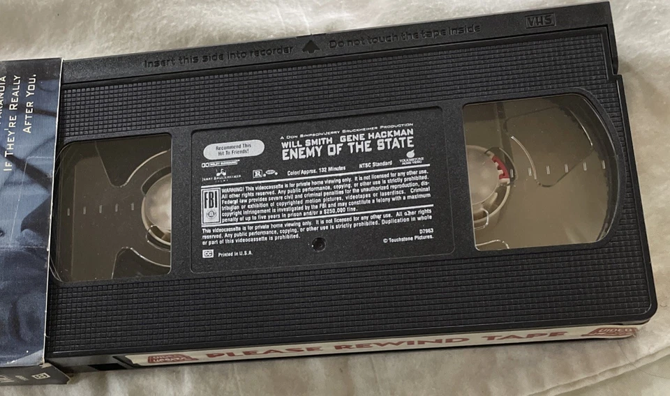 Enemy of the State (VHS, 1999) - Image 4 of 4