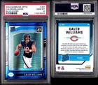 Panini 2024 Donruss Optic Blue Hyper Prizm Caleb Williams #201 PSA 10 Bears
