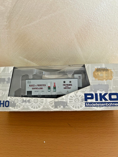 Modelleisenbahn H0 PIKO Biertransportwagen 54206 gebraucht OVP Dachbodenfund | Zustand: Gebraucht