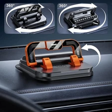 360 Rotation Dashboard Phone Holder Universal Car Phone Mount Anti-Slip Stand