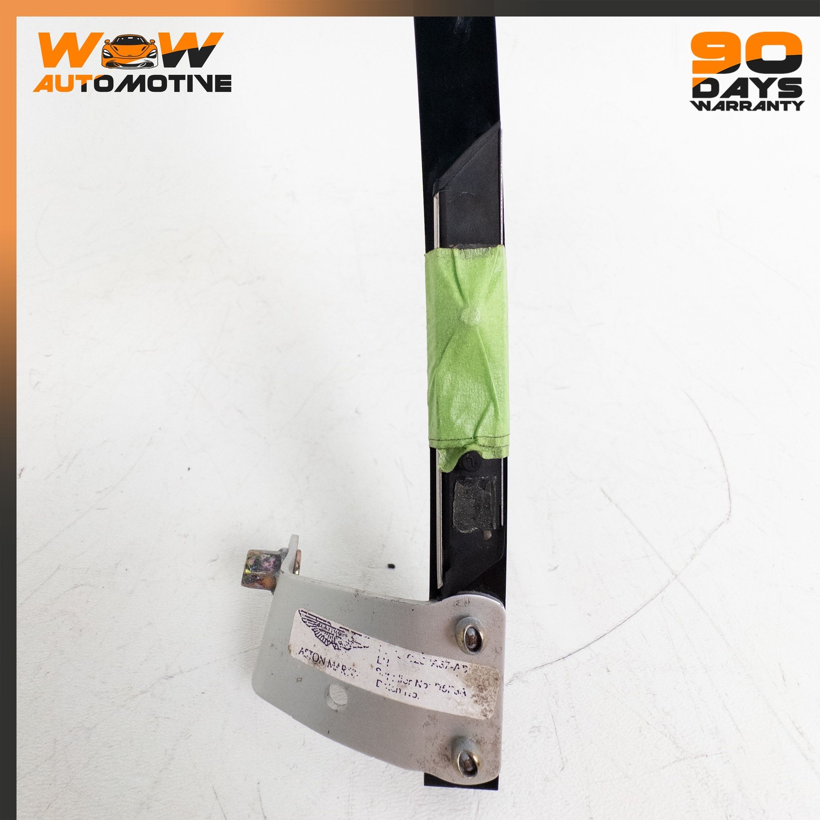 06-16 ASTON MARTIN V8 VANTAGE FRONT LEFT DOOR QUARTER WINDOW GLASS SEAL SET OEM