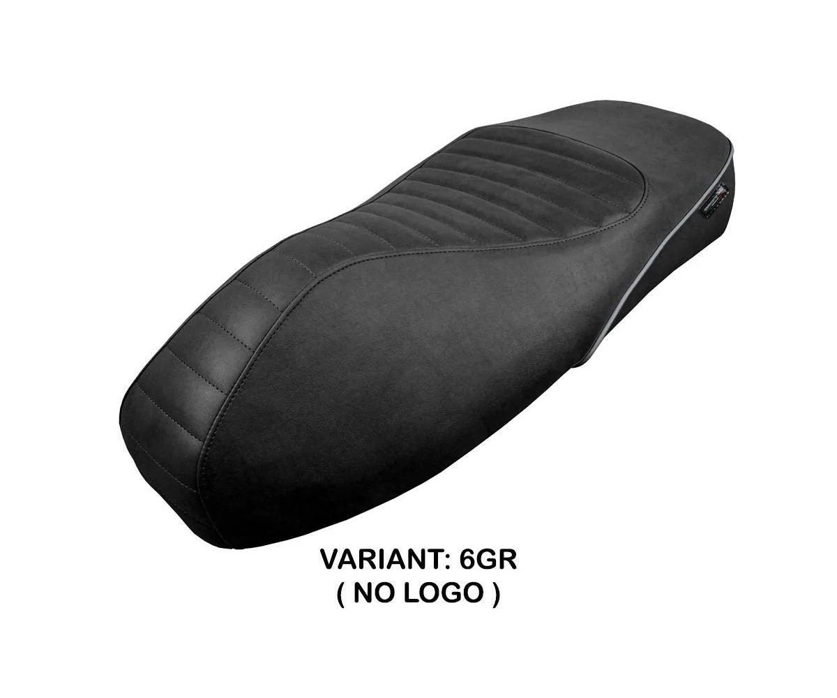 Seat saddle cover Panarea Gray GR Tpz compatible for VESPA GTS 125 2009 > 2026