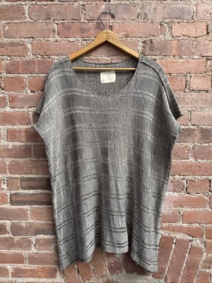 Lars Andersson Women s Knit Top, Sz 4, Cotton/Silk/Limen, USA