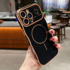 Factory Price DYL Brand Ins Style TPU Magnetic Ring Shockproof Gold Electroplate