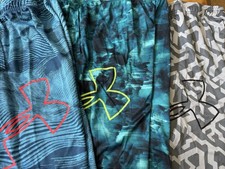 Under Armour Boys Shorts Size Large Lot of 3