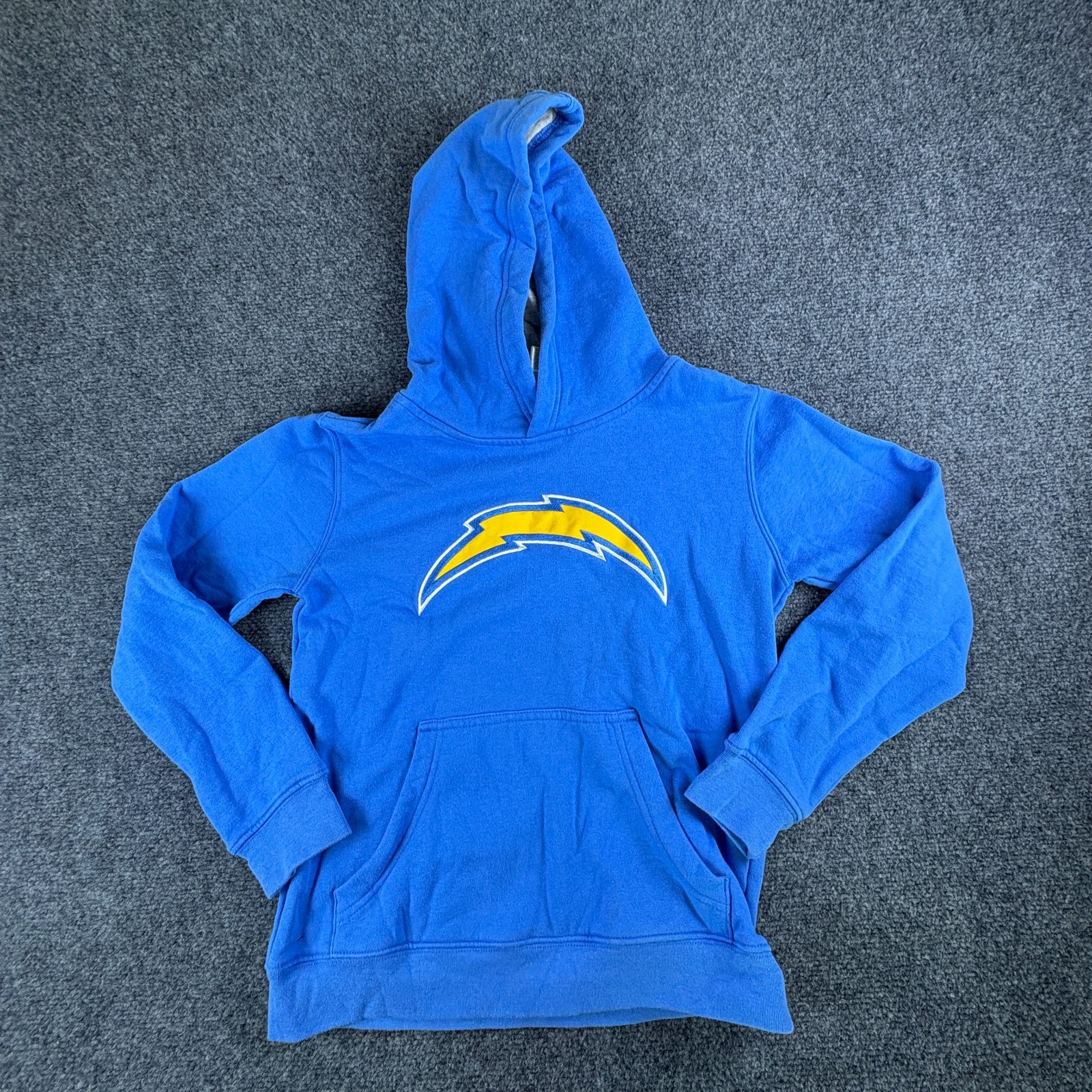 NFL Team Apparel Los Angeles Chargers Football Hoodie Youth 