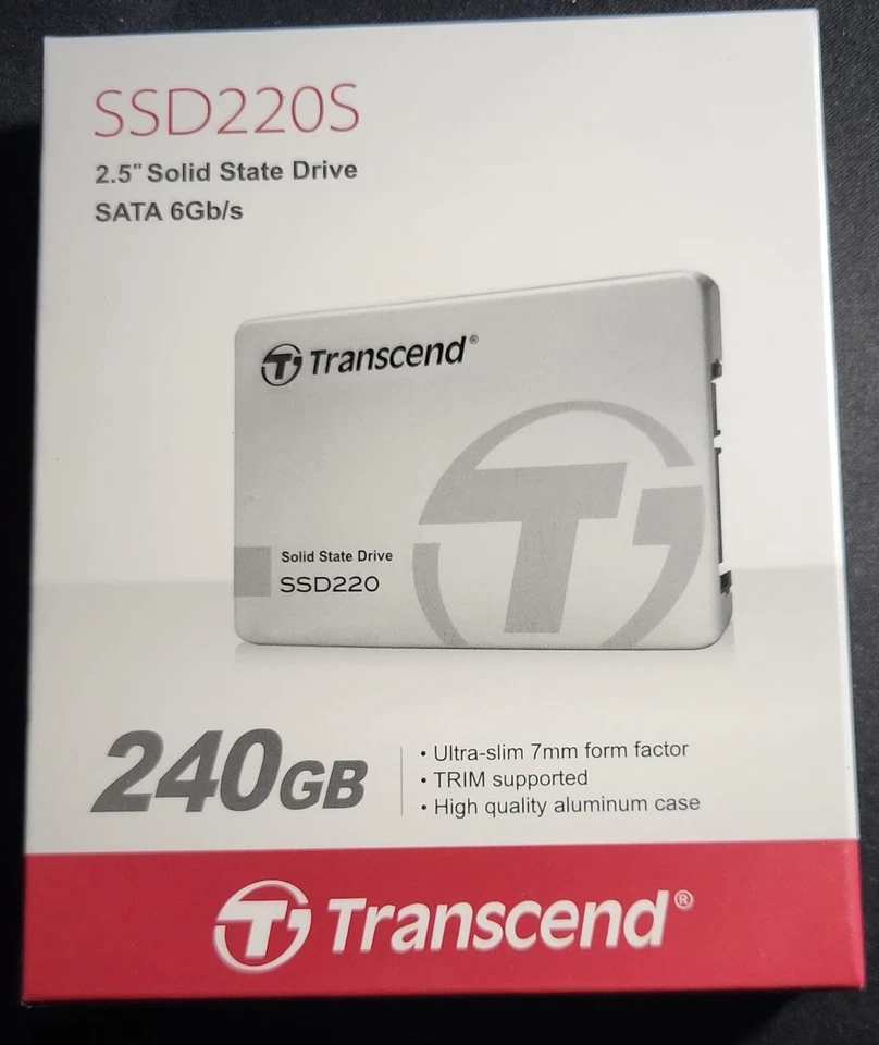 SSD Festplatte - Transcend - 240GB - NEU und originalverpackt !