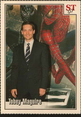 2007 Spotlight Tribute 1st Annual Collector's Edition - Card #4 Tobey Maguire