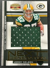 2008 Donruss Gridiron Gear - Jordy Nelson #NG-7 Green Bay Packers - RC Patch /50