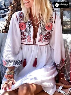 Caftano Copricostume Mare Donna Camicia Woman Kaftan Summer Shirt KAFT004C 