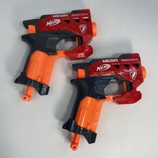 Nerf N-Strike Mega BigShock Blaster Lot of 2 No Darts Blasters Only