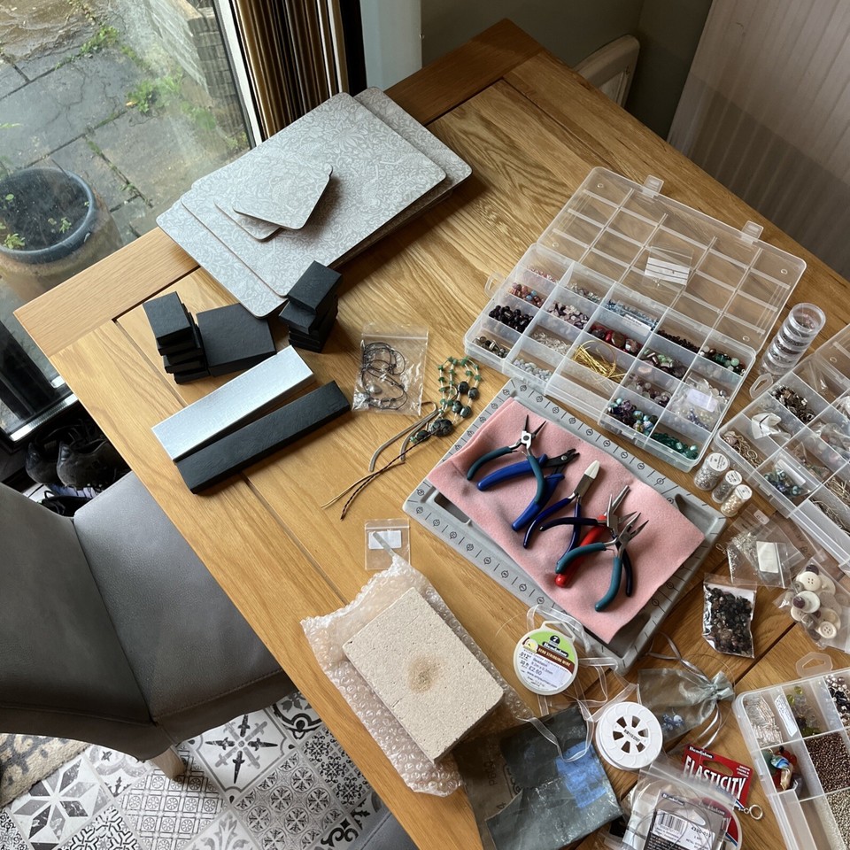 Jewellery Making Kit for Beginners Instructions Included Findings Beads