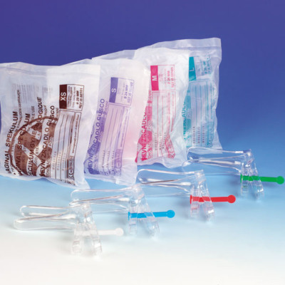 Gyn Vaginal Spekulum Cusco, Plastik klar steril Gr XS-L