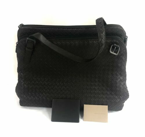 BOTTEGA VENETA Loop Large $6100 Black Leather Weekender Bag BOTTEGA VENETA Loop Large $6100 Black Leather Weekender Bag