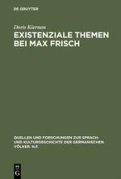 Doris Kiernan | Existenziale Themen Bei Max Frisch | Buch | Deutsch
