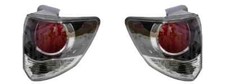 K D Taillightback Light For Toyota Fortuner Old Model Black 2012-2016 Set