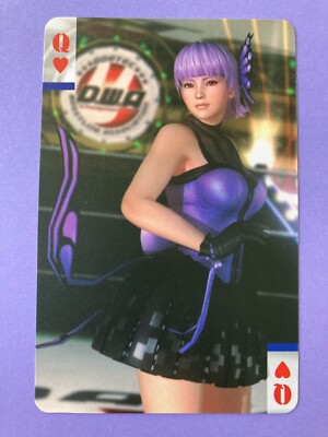 Ayane Q Heart  Dead or Alive 5 Ultimate Playing Cards KOEI TECMO PS3 BOX360 F/S