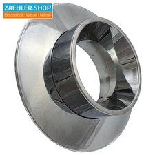 Original Allmess Rosette Abdeck-Blende Chrom-Blende Wasserzähler Wasseruhr Itron