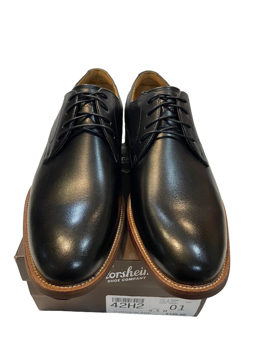 Florsheim shoe company oxford dress shoe men’s size 9.5 Florsheim Mens Black Lace-up Oxford Leather Dress Shoes  main image 3