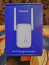 Macard WiFi Range Extender  Model N300 New In Box