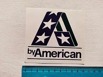 Vieux Sticker Vintage American Shop Milano Des Années 80, Déco Rétro Auto
