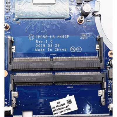 ち*せ様 HP マザーボード i7 6700k+ RAM16gb DDR4 CO For HP 15-DK i7-9750H GTX1660 6GB Laptop Motherboard LA-H463P