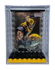 Collectible Force Pack Minifigure Display Case  For Lego Marvel Wolverine