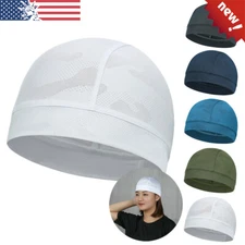Cooling Headwear Head Wrap Skull Cap Do Rag Bandana Headband Beanie Hat for Men