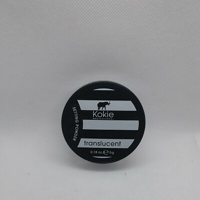 KOKIE PROFESSIONAL LOOSE SETTING  POWDER IN SP707 TRANSLUCENT·0.18 OZ.