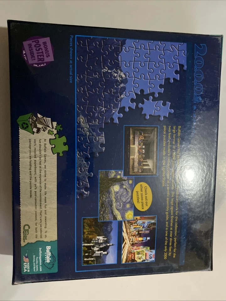 Puzzle 2000 Piezas Colas Blancas Otoño Nuevo Precintado Foto 2 de 2