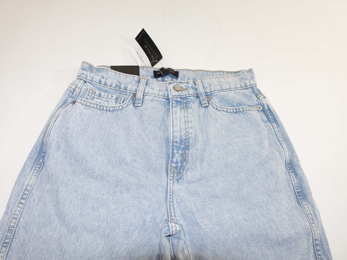 Pantalon Jean Banana Republic Femme – Taille 27/4, Jambes Larges, Indigo Foncé – Neuf Avec étiquettes