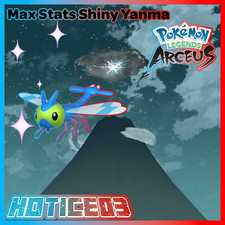 Pokemon Legends: Arceus Shiny Yanma Max Stats