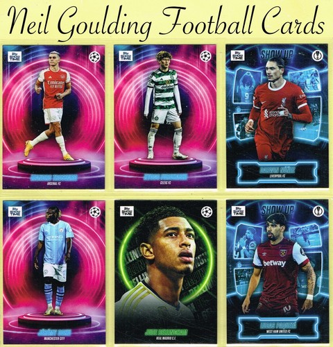 Topps UEFA Club Competitions 2023-24 ☆ SHOWTIME ☆ Football Cards | eBay UK