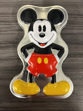 Walt Disney World Time Works Mickey Mouse Shaped Tin w/ Limited Edition Watch