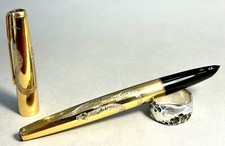 Lim — Ed. Hand-Engraved Snake Motif with Mother-of-Pearl Parker 61 Insignia MS — fountain pen for sale on Nibfolio — photo 3