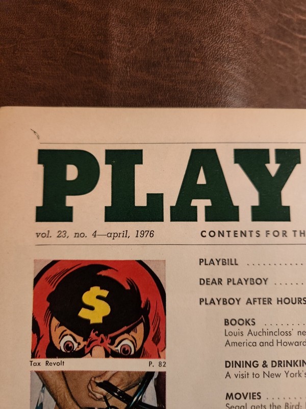  Playboy Magazine April 1976 Playmate Denise Michele 50th Birthday Present 