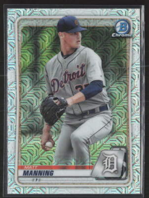 2020 Bowman Chrome Matt Manning Prospects Mojo Refractor #BCP-229 