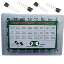 PNP NPN Transistor Assortment 840pcs 24 Types Power Electronic