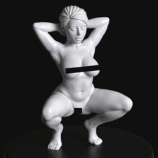 Slave Girl 67a - 28mm Scale Resin Miniature by Manufaktura Miniatures