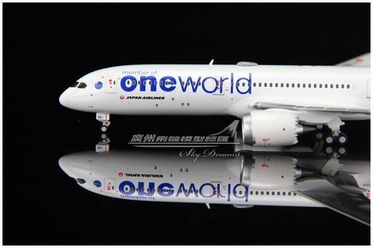 1:400 JC Wings JAPAN AIRLINES Oneworld BOEING 787-9 Airplane