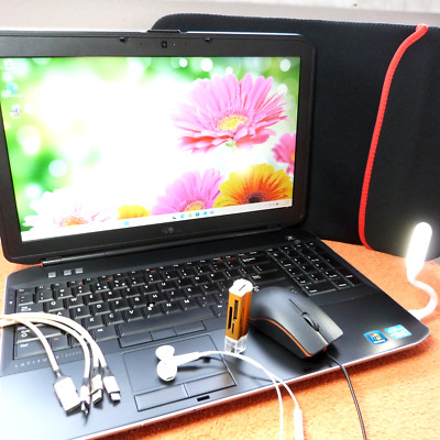 XXL SET Dell E5530 Business 15 Zoll FULLHD l SSD Windows 11 PRO l 16GB RAM NEU