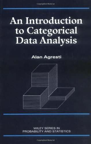 An An Introduction To Categorical Data Analysis By Alan Agresti Ebay